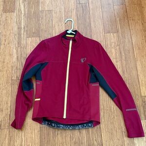 Pearl Izumi Men’s Burgundy and Black Cycling Jacket